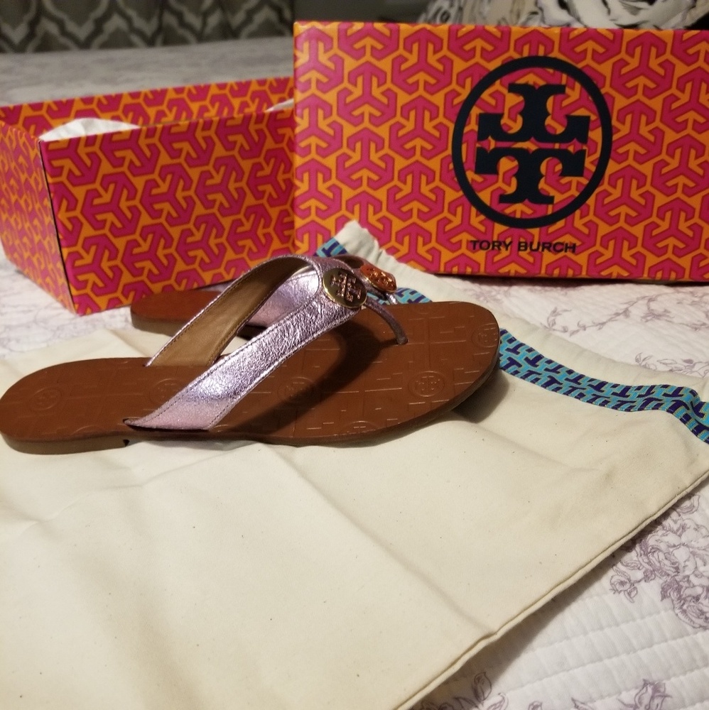 Tory Burch Flip Flops - Picture 2 of 5